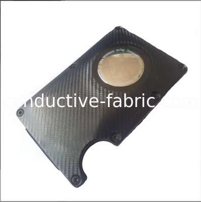 carbon fiber airtag anti-RFID card holder