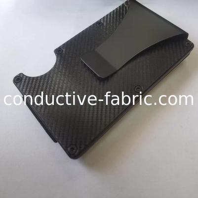 carbon fiber airtag anti-RFID card holder