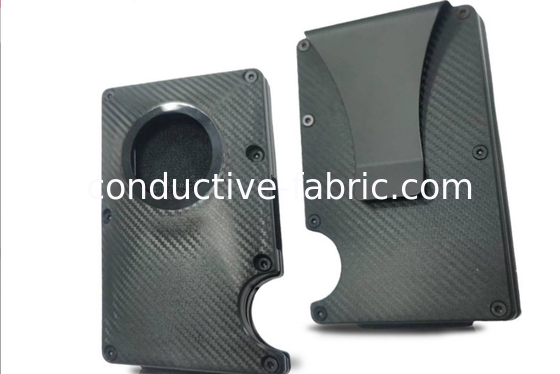 carbon fiber airtag anti-RFID card holder