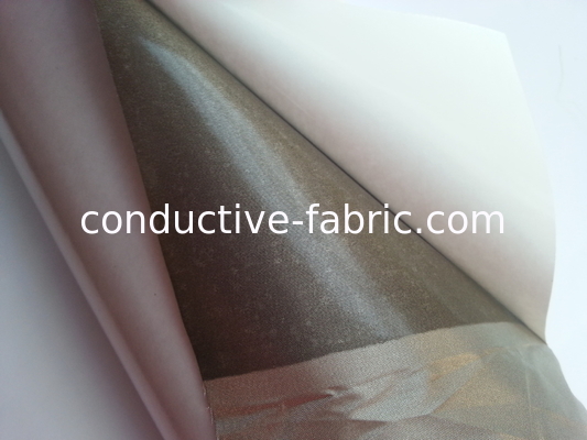 Adhesive backed RFID/EMI shielding faraday fabric China Manufacturer