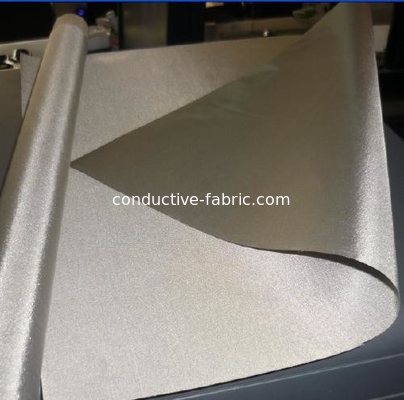 NFC shield nickel copper ripstop conductive fabric 80DB