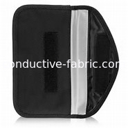 grey color cheap price nickel copper conductive fabric for rfid shield case liner anti theft