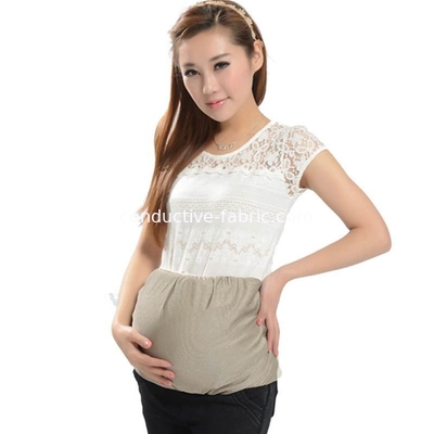 double side knit silver fiber X-static anti radiation fabric for materinity clothes USA