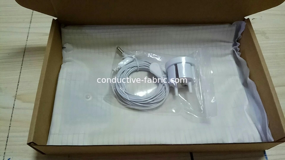 anti-EMF X-STATIC Ag-fiber+cotton conductive earthing sheet bed sheet