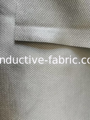 ripstop conductive silver infused nylon fabric for touch screen 100%silver