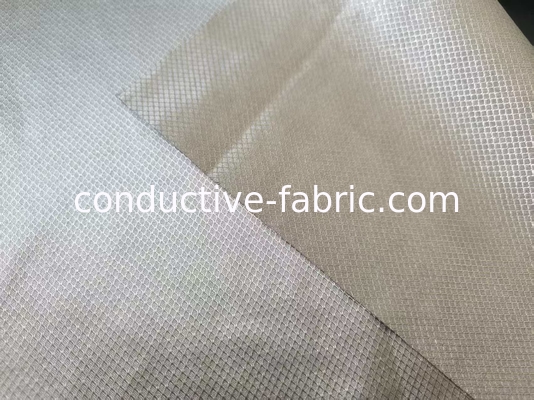 ripstop conductive silver infused nylon fabric for touch screen 100%silver