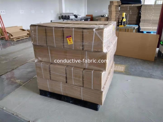 black nickel copper conductive fabric for phone signal and radiation blocking
