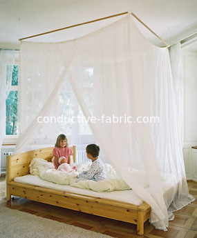 silver mesh RF shielding curtain fabric