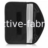 grey color cheap price nickel copper conductive fabric for rfid shield case liner anti theft