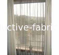 RF shielding curtains transparent silver mesh mosquito net fabric