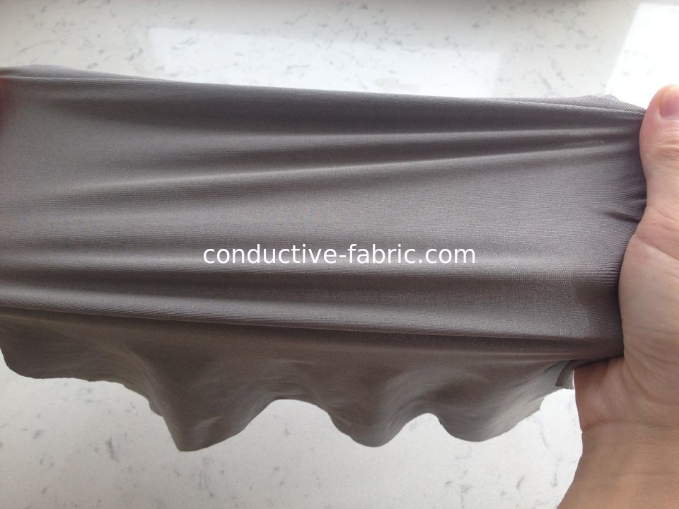 two-way stretch spandex anti electromagnetic radiation silver fiber fabric