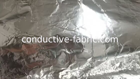 matériau de tissu de protection laminé en feuille d'aluminium bloquant les radiofréquences et les ondes électromagnétiques